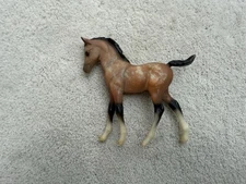 Retired Classic Breyer Horse #3097 Dappled Bay Arabian Mare Foal CAF Bi-Eyes