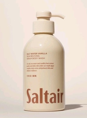 Saltair Salt Water Vanilla Serum-Infused Body Wash 17 fl oz