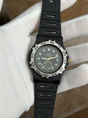 Rare Vintage Alba Y533-6B00 Men s Quartz Sports Watch JDM 1980s