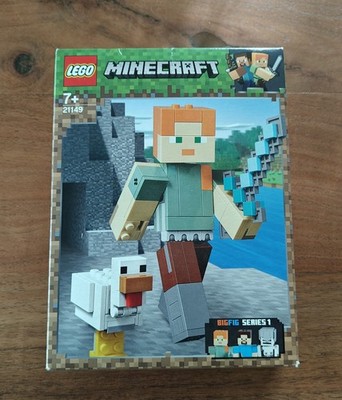 Lego Minecraft BigFig Alex mit Huhn 21149 NEU & OVP