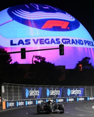 Las Vegas Grand Prix Sphere   8x10 Photo Print