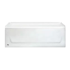 Kona 54 In. X 30 In. Soaking Bathtub with Right Drain in White