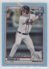 2020 Bowman Draft Chrome Sky Blue Refractor Jesse Franklin V #BD-17 0y59