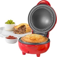 Giles & Posner Mini Pie Maker Deep Fill Non Stick Electric Kitchen Appliance
