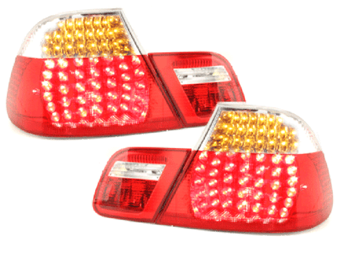 Zadnje luči per BMW serije 3 E46 99-03 COUPE Rdeča bela LED DEPO LDBM69EZ XINO I - Imagen 8 de 12