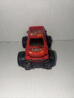 Off Roader Monster Truck Crusher Red Car