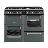 Stoves Richmond 110cm Dual Fuel Range Cooker 7 Burner Gas Hob Anthracite 110DF