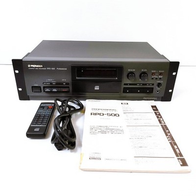 PIONEER RPD-500 CD Compact Disc Recorder w/ Accessories Tested JP Japan MG01 7.0