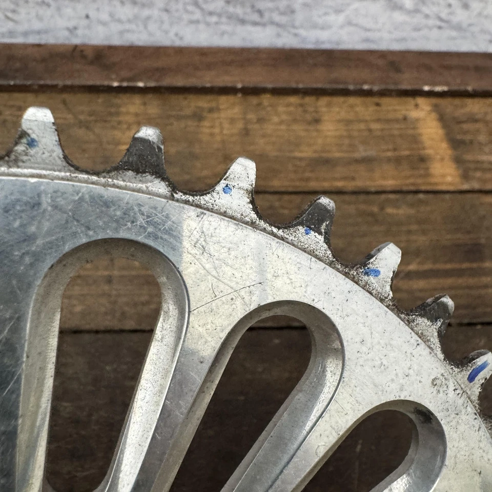 Plato plateado Profile Racing Imperial Piñón BMX 44T Spline Drive 19 mm Foto 4 de 4