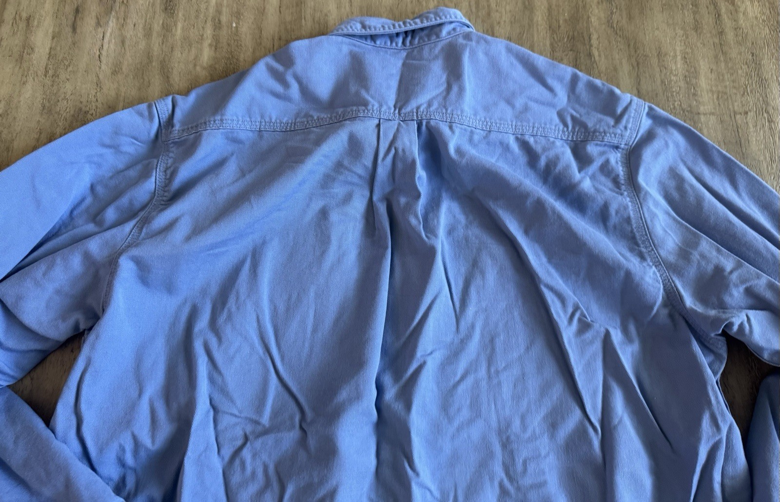 Carhartt Flame Resistant FR Button Down Shirt Mens XL Long Sleeve HRC 2 Blue thumbnail 6