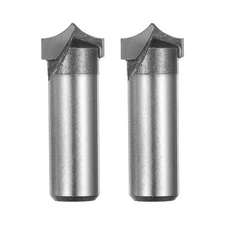 2pcs Point Cutting Roundover Router Bit 5/16" Radius 5/8" Dia CNC Router Bits