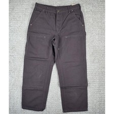 Carhartt B136 DKB Washed Duck Double-Front Kn...