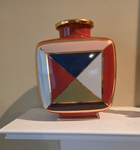 JONATHAN ADLER TORINO fractal porcelain vase