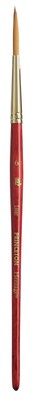Princeton Serie 4050 Heritage Synthetik Zobel Pinsel-Kurzgriff Liner Größe 6-