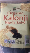 Organic Kalonji Nigella Sativa Seeds Gluten Free 7 oz 200g  Raw black Seeds