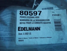 Power Steering Return Line Hose Assembly-Return Line Assembly Edelmann 80597