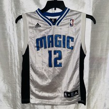 Dwight Howard 12 Orlando Magic Youth Adidas Basketball Jersey Size Medium GUC.
