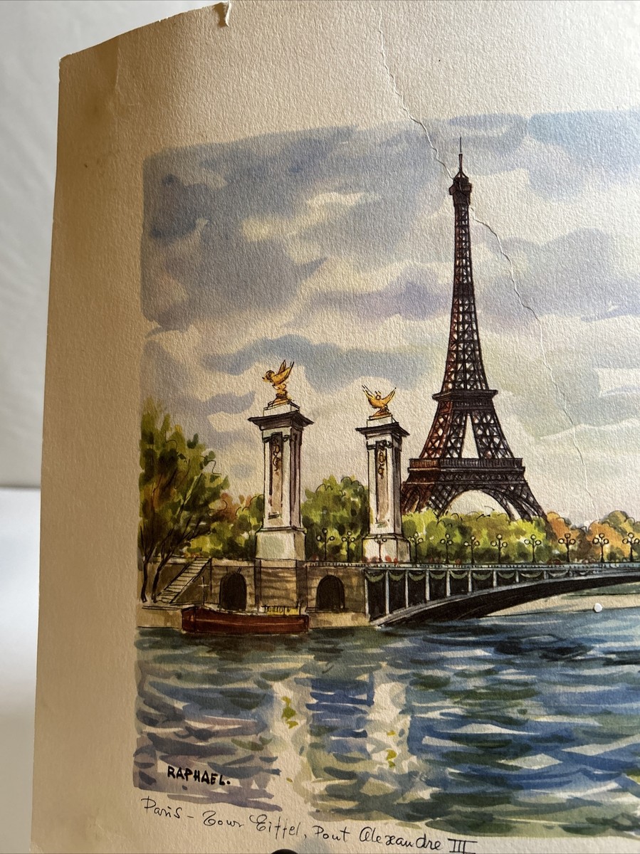 超特価激安 RAPHAEL Alexandre Pont Eiffel, Paris-Tour Print: TOUSSAINT その他