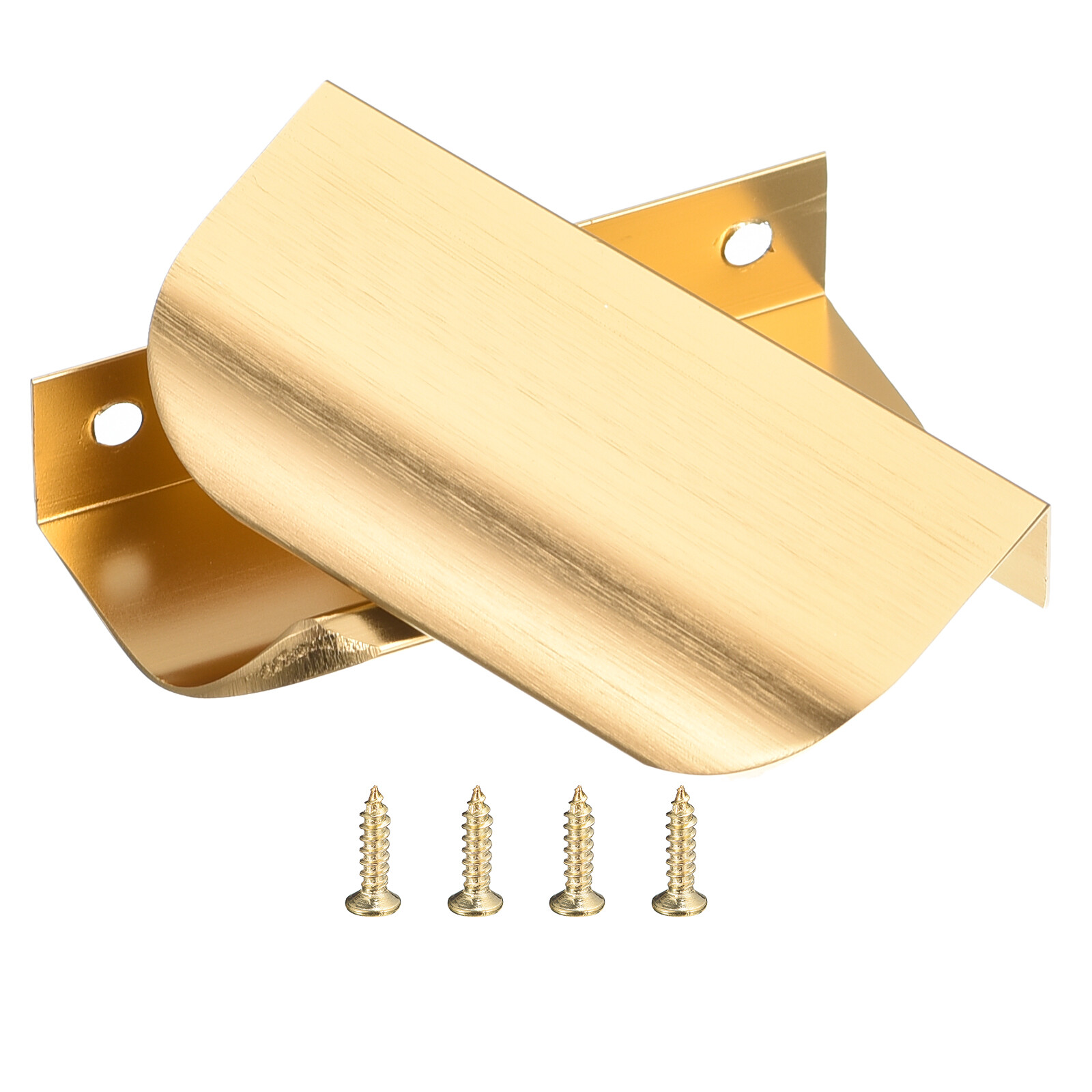 10 Pack Finger Edge Pull Furniture Drawer Handles 2.5