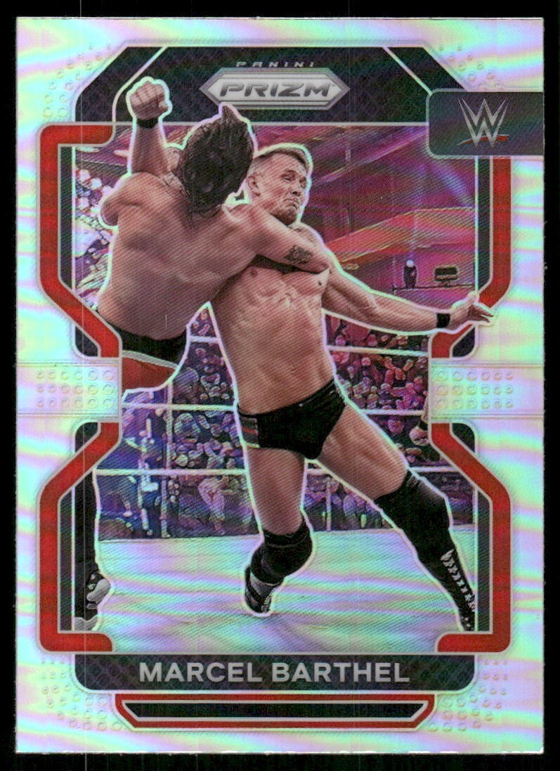 2022 Panini Prizm WWE Silver #186 Marcel Barthel wrestling card