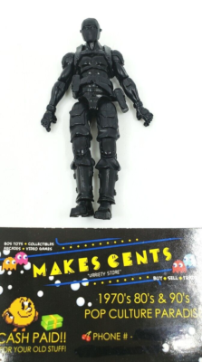 Gi Joe SNAKE EYES (V47) 2009 Ninja Commando G.I. Joe 3 3/4 Figure