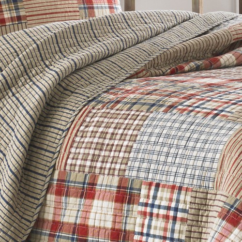 Eddie Bauer Hawthorne Quilt Set Brown - Picture 4 of 30