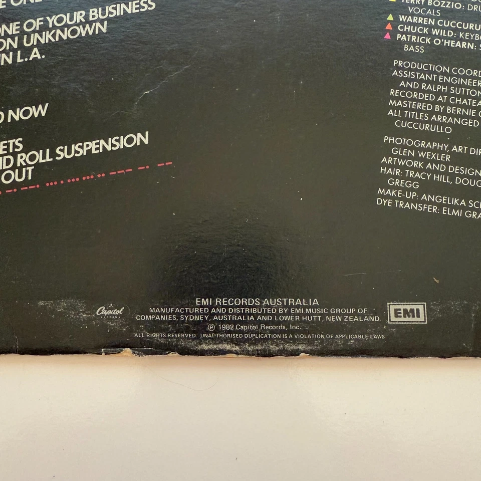 Missing Persons - Spring Session M (1982, Vinyl Record) Rare - Image 3 of 4