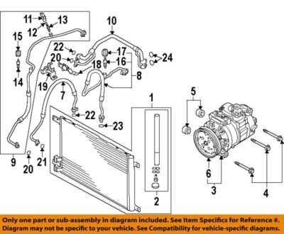 AUDI OEM A4 Quattro A/C AC CondenseCompressoLine-Ac Hose O-ring