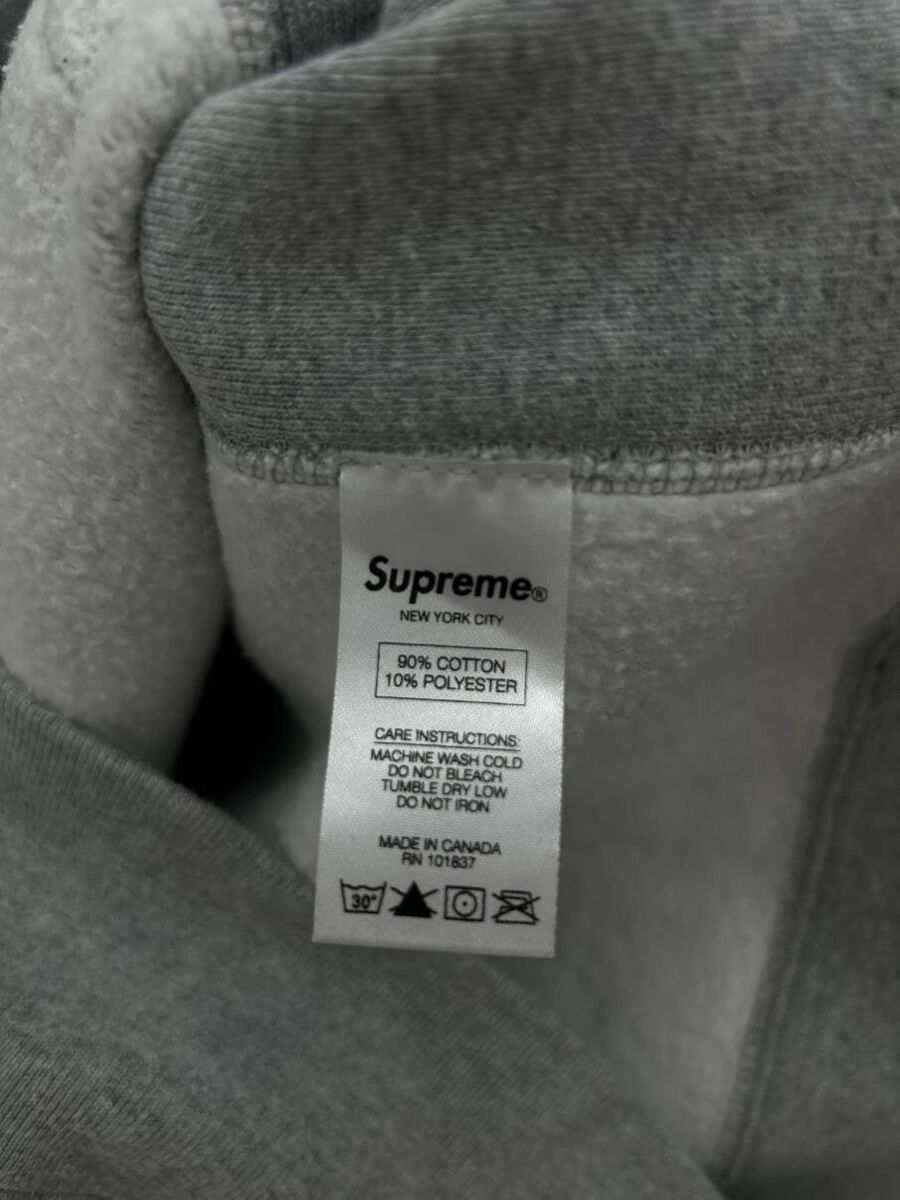 Supreme Red Box Logo Grey Hoodie (FW16) - Size M | eBay Supreme Red Box Logo Grey Hoodie (FW16) - Size M | eBay