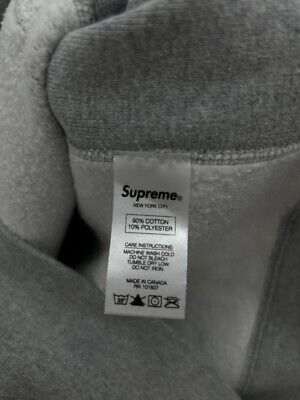 Supreme Red Box Logo Grey Hoodie (FW16) - Size M | eBay Supreme Red Box Logo Grey Hoodie (FW16) - Size M | eBay