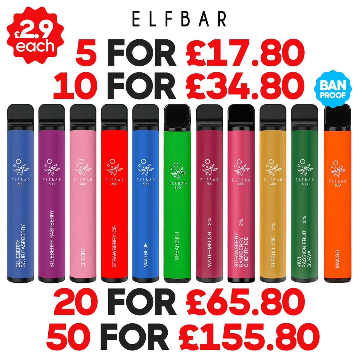 geekvape aegis solo 3 istruzioni ELF BAR 600 Puffs Vape Kit Bars 20mg Pod Kit 2% Nic Salt 41 Flavours | New