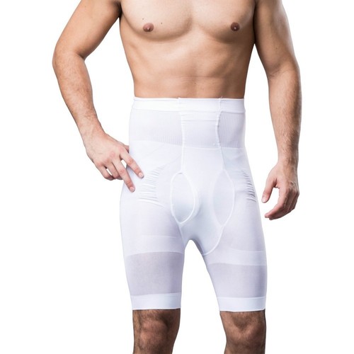 Ultra Lift Body Slimming Brief Underwear Mens Tummy Control High Waist Shapewear - Picture 13 of 16