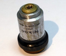Nikon M 40 / 0.65  Microscope Objective Lens - works good Genuine