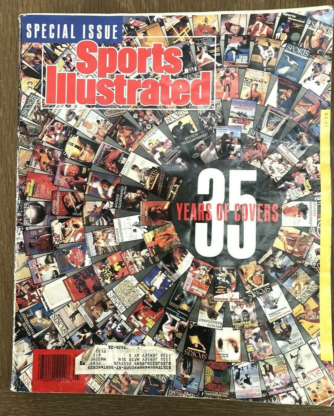 Sports Illustrated 35 Years of Covers Special Issue Magazine 19541989