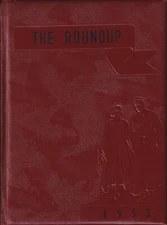 The Roundup Yearbook 1953 African American All Black Class Virginia VA 50s 1950s