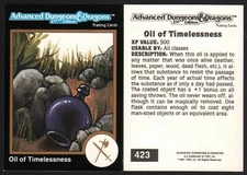 1991 TSR AD&D Gold Border RPG Fantasy Art Card 423 Dungeons & Dragons Magic Item