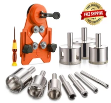 juego de sierra de perforación hueca brocas de diamante herramienta ajustable