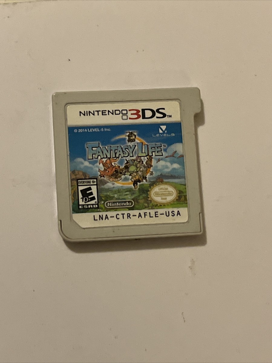 Fantasy Life (Nintendo 3DS, 2014) Cart only 45496742881| eBay