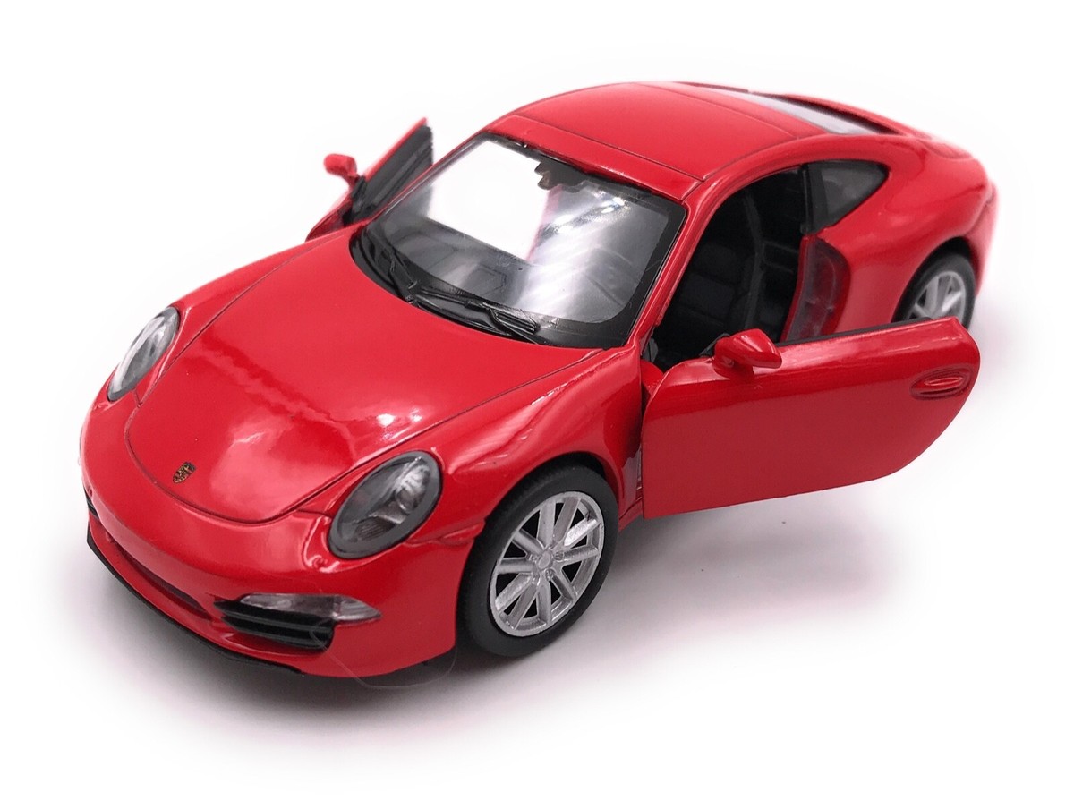 Model Car Porsche 911 Carrera S Red Scale 1:34-39 (Licensed) | eBay