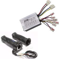 36V 800W Motor DC Brush Speed Controller Throttle Twist Grip EBike Scooter