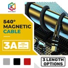 <!--F#f_0-->Magnetic 540 Fast Charging Data Cable Cord Charger For Type-C Micro USB iPhone<!--F/-->