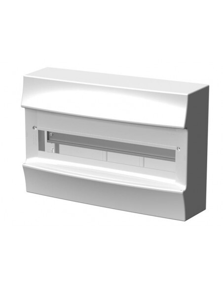 Coffret saillie Mistral 41W 650° résistant à la chaleur pour 18 modules électriques