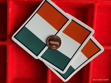 Ireland 3 pc small Hand made Decal stickers