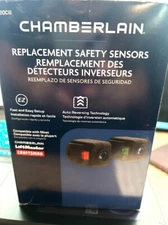 Chamberlain 820CB Black Garage Replacement Safety Sensors LiftMaster Craftsman