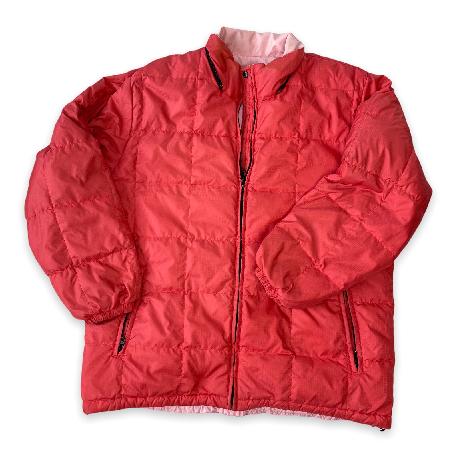 Lands End Goose Down Puffer Jacket 