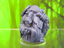 Tortle Merchant Turtle Man Mini Miniature Figure 3D Printed Model 28/32mm Scale