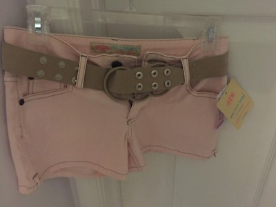 Shorts Size 1/2 Pink New With Tags 