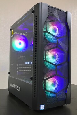 Custom PRC X-Force Gaming PC i7-12700K RX 9060 XT 16GB 1TB