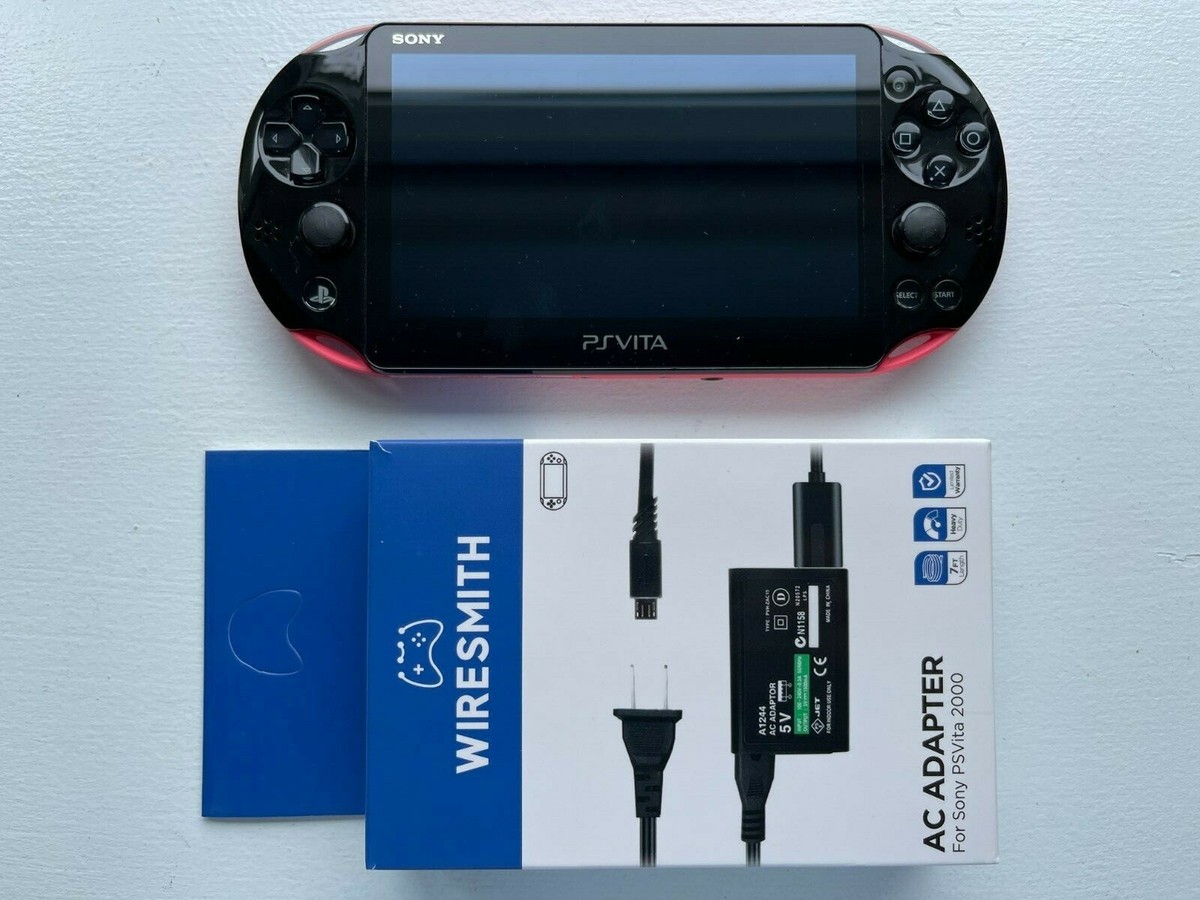 PlayStation vita PCH-2000 8GB メモリー付 Sony Playstation PS Vita 2000 Slim PCH-2000- Pink Black