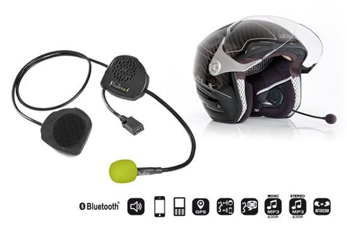 TWIINS D3 HF3.0 BLUETOOTH MOTO CASCO KIT Doppio Orecchio, Telefono GPS MP3  INTERFONO | eBay